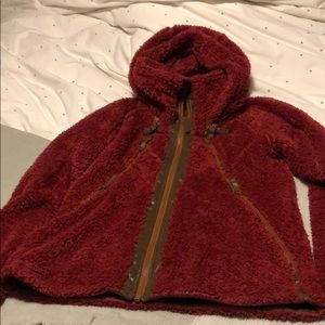 Llbean cozy full zip jacket